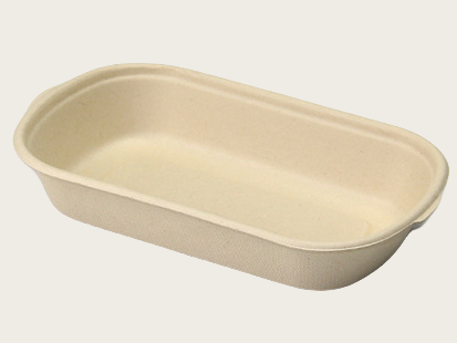 500ml Biodegradable Sugarcane Takeaway Container Base